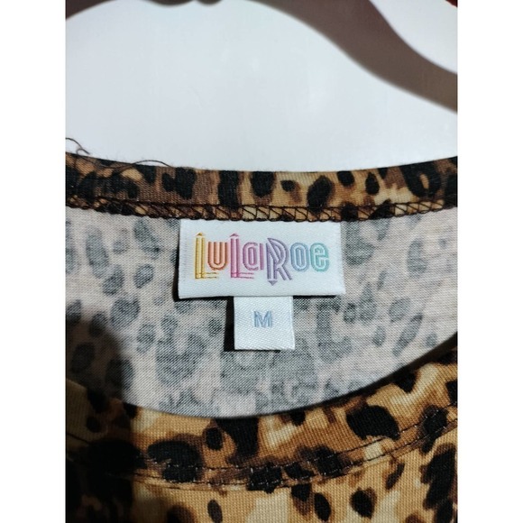 Lula Roe Cheetah print long maxi dress NWT Size Medium - Picture 7 of 7